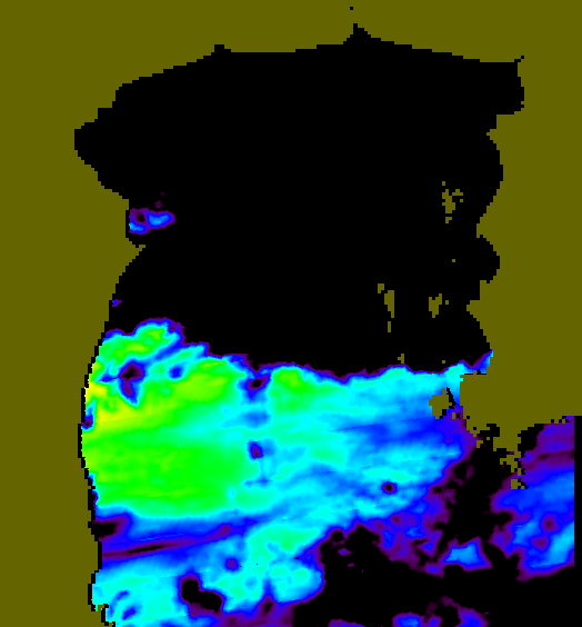 MODIS Aqua 2004/9/3 SST