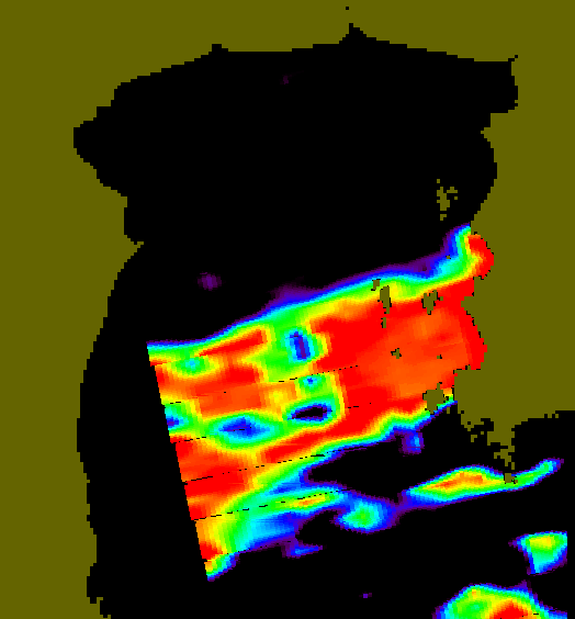 MODIS Aqua 2004/9/11 SST