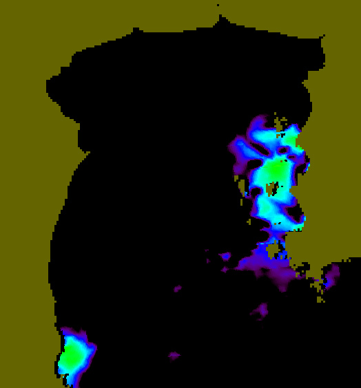 MODIS Aqua 2004/9/17 SST