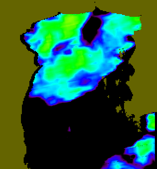 MODIS Aqua 2004/9/18 SST