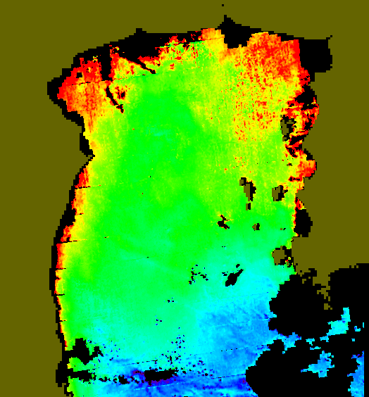 MODIS Aqua 2004/9/19 CHL