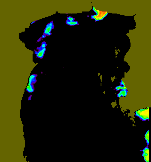 MODIS Aqua 2004/9/21 SST