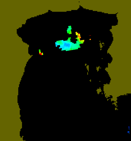 MODIS Aqua 2004/9/23 CHL