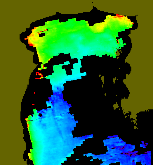 MODIS Aqua 2004/9/25 CHL