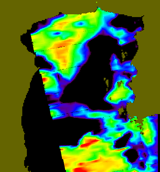 MODIS Aqua 2004/9/27 SST