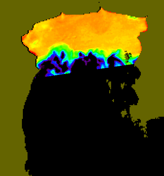 MODIS Aqua 2004/9/28 SST