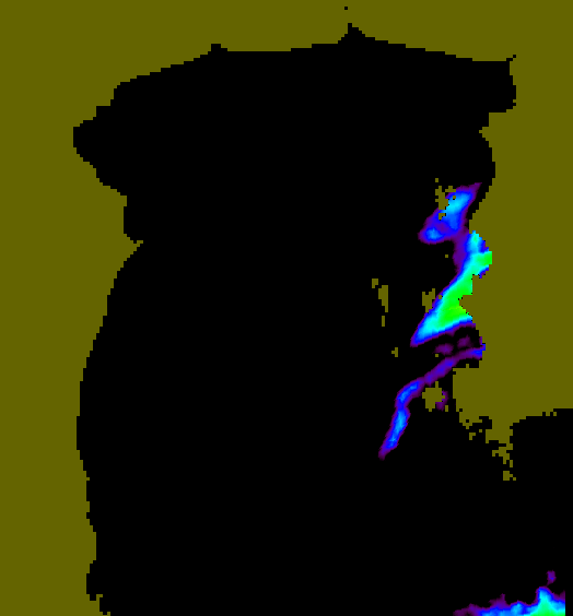 MODIS Aqua 2004/9/30 SST