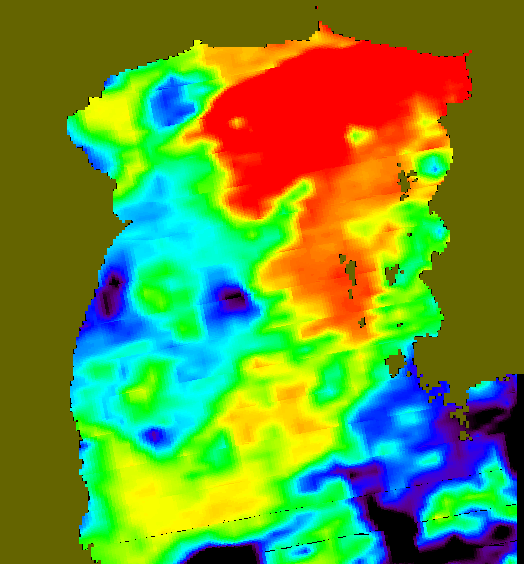 MODIS Aqua 2004/10/4 SST