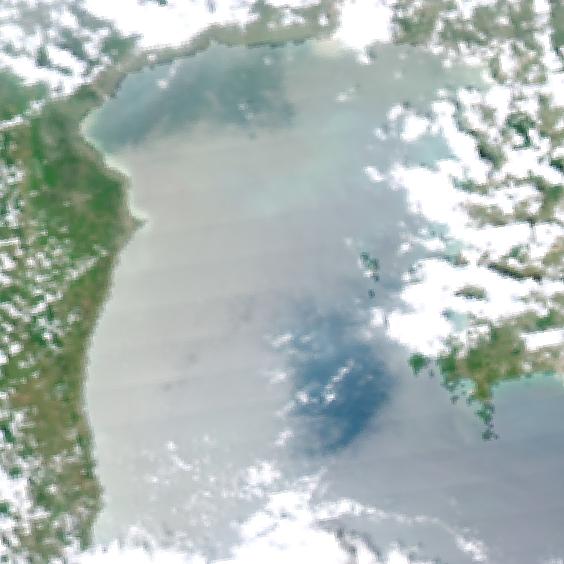 MODIS Aqua 2004/10/7 RGB