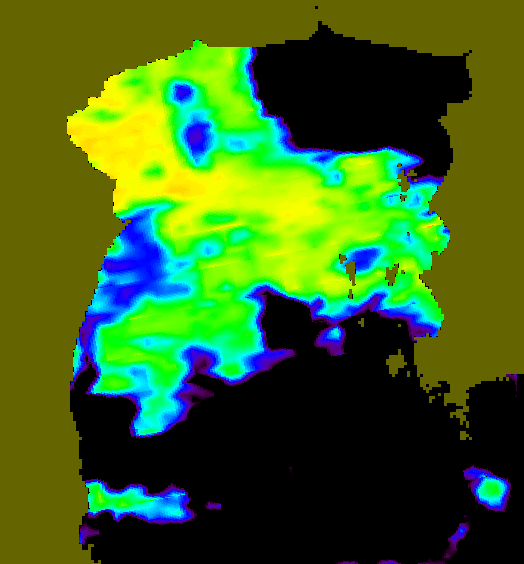 MODIS Aqua 2004/10/11 SST