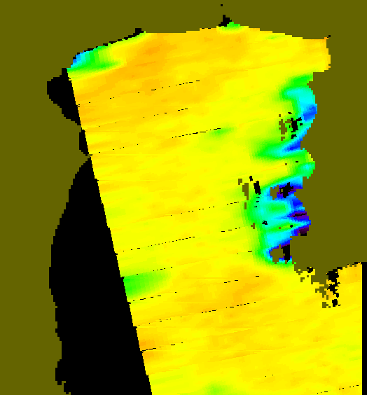 MODIS Aqua 2004/10/13 SST