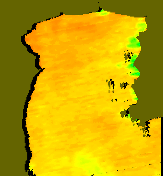 MODIS Aqua 2004/10/20 SST