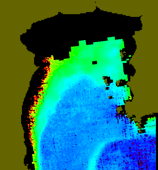 MODIS Aqua 2004/10/26 CHL