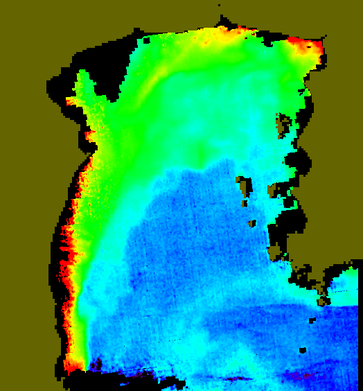 MODIS Aqua 2004/10/28 CHL