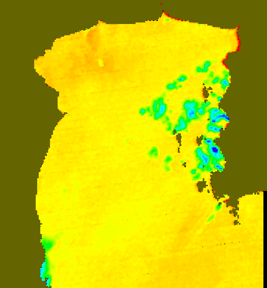 MODIS Aqua 2004/11/6 SST