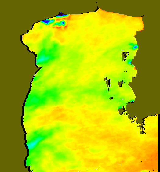 MODIS Aqua 2004/11/10 SST