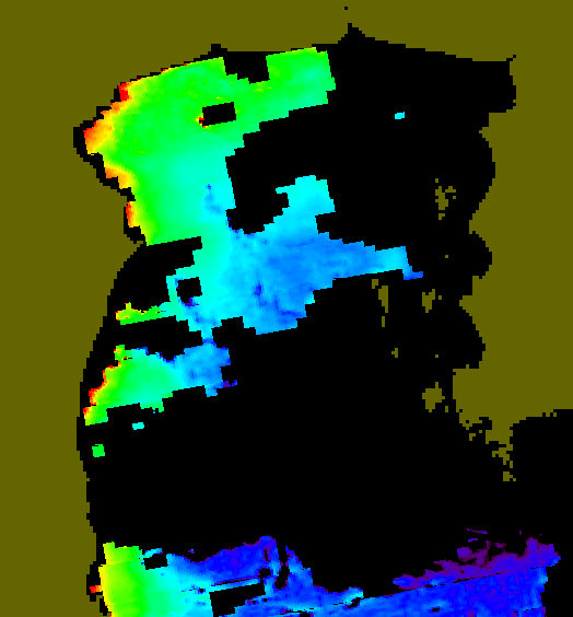 MODIS Aqua 2004/11/12 CHL