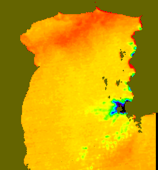 MODIS Aqua 2004/11/13 SST