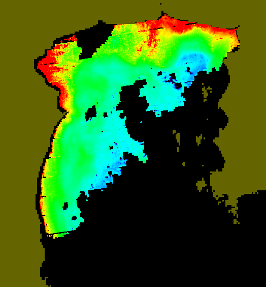 MODIS Aqua 2004/11/15 CHL