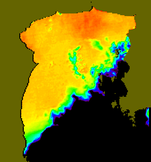 MODIS Aqua 2004/11/15 SST