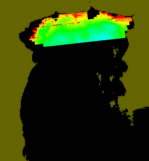 MODIS Aqua 2004/11/18 CHL