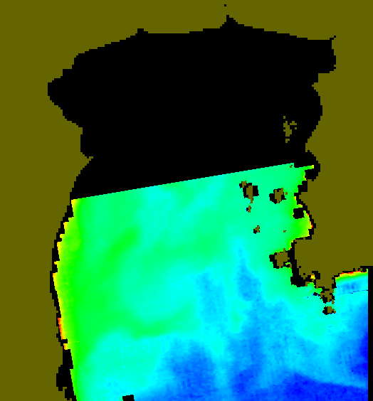 MODIS Aqua 2004/11/19 CHL