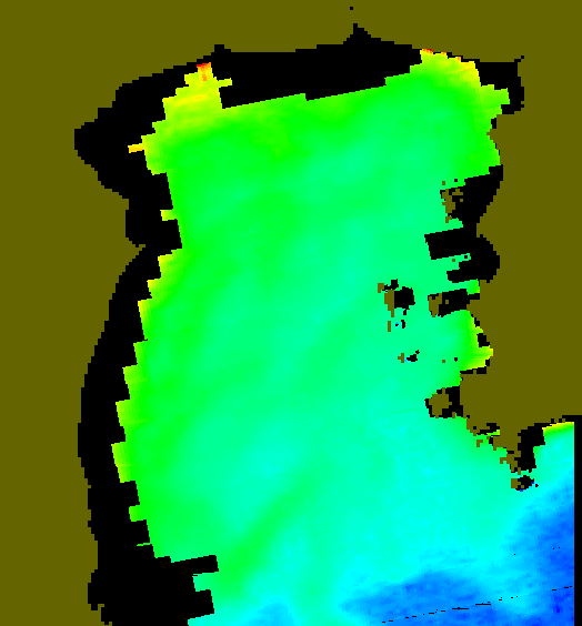 MODIS Aqua 2004/11/21 CHL