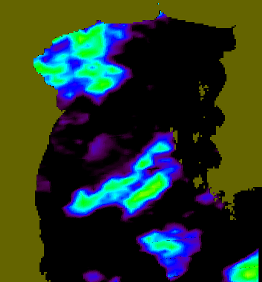 MODIS Aqua 2004/11/25 SST