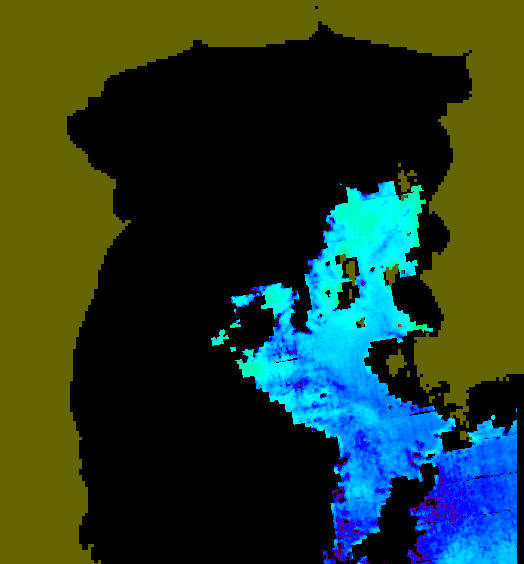 MODIS Aqua 2004/11/26 CHL