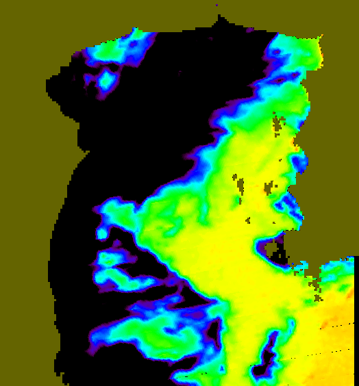 MODIS Aqua 2004/11/26 SST