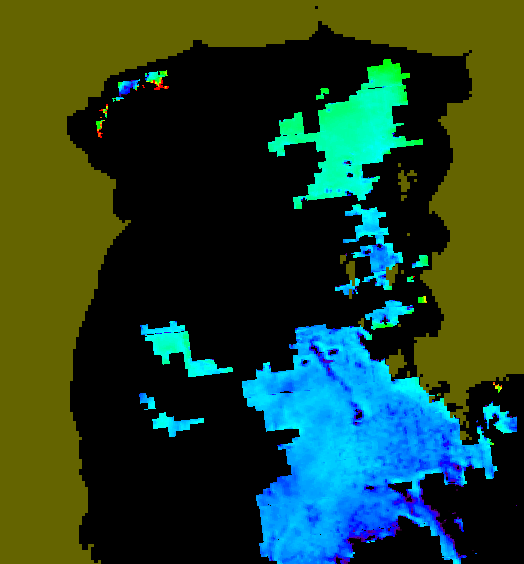 MODIS Aqua 2004/11/27 CHL