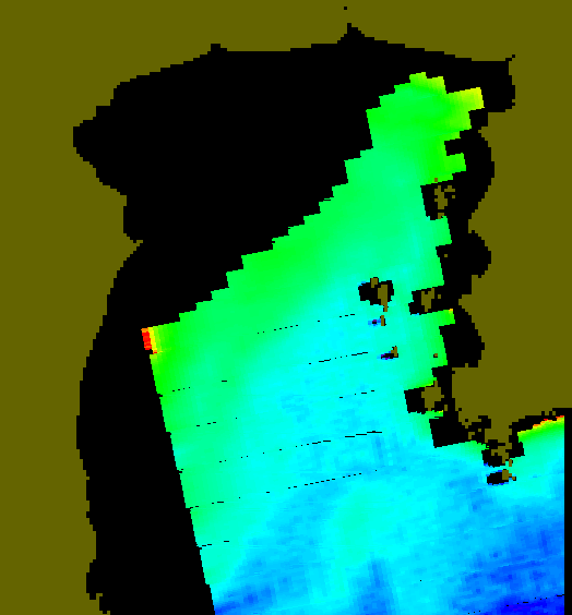 MODIS Aqua 2004/11/30 CHL