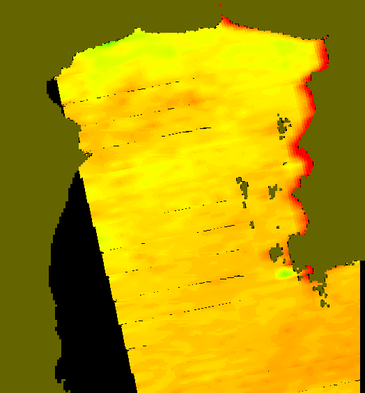 MODIS Aqua 2004/11/30 SST