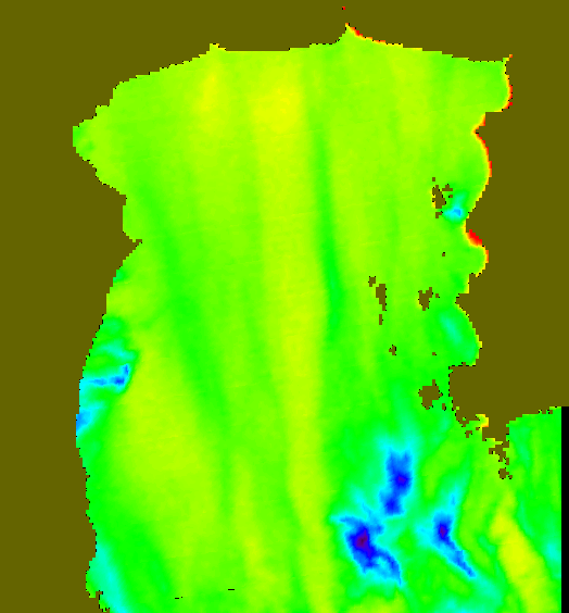 MODIS Aqua 2004/12/3 SST