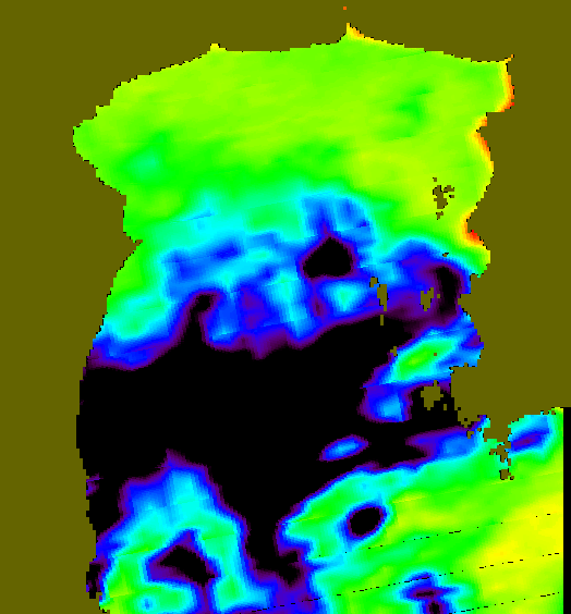 MODIS Aqua 2004/12/7 SST