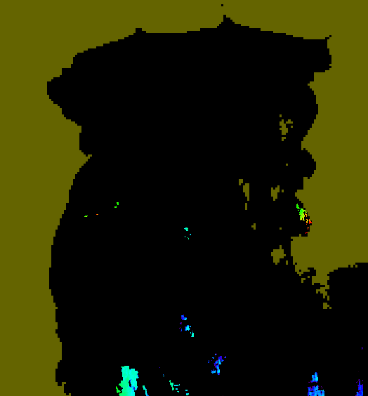 MODIS Aqua 2004/12/8 CHL