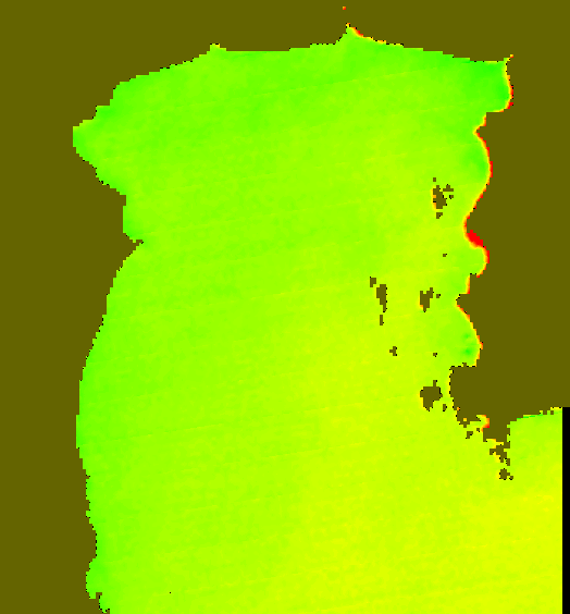 MODIS Aqua 2004/12/10 SST