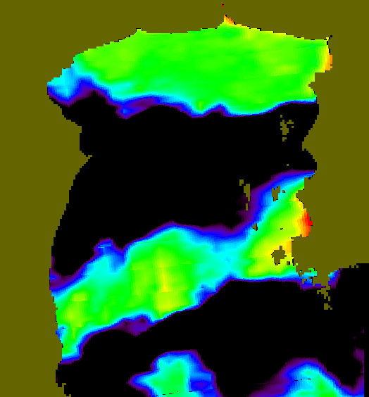 MODIS Aqua 2004/12/11 SST