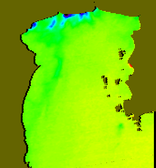 MODIS Aqua 2004/12/12 SST