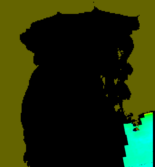 MODIS Aqua 2004/12/16 CHL