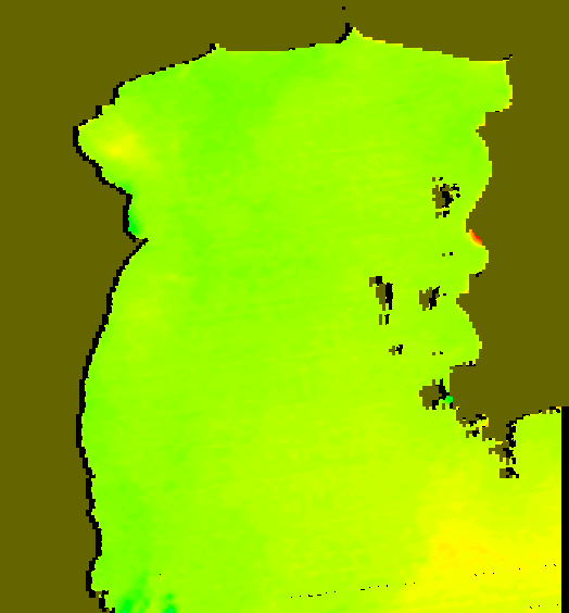 MODIS Aqua 2004/12/22 SST