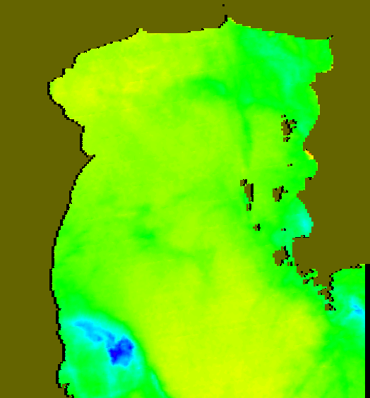 MODIS Aqua 2004/12/26 SST