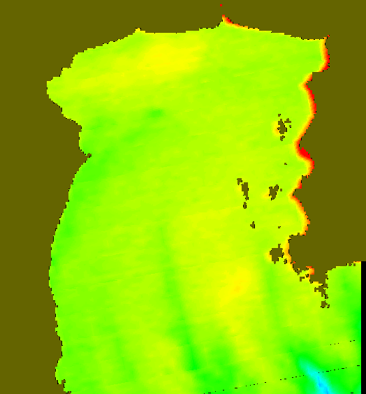 MODIS Aqua 2004/12/30 SST