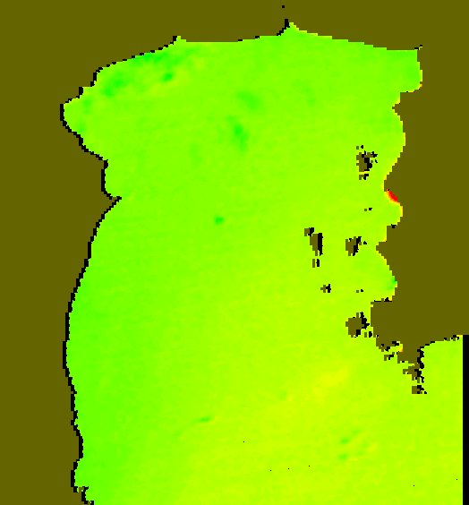 MODIS Aqua 2004/12/31 SST