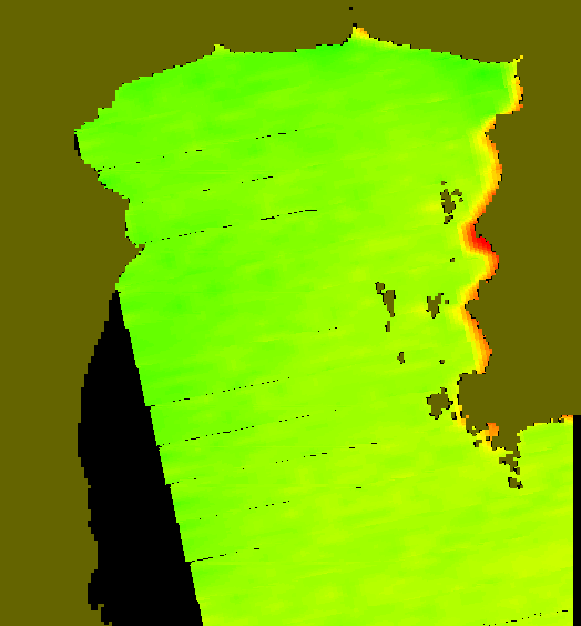 MODIS Aqua 2005/1/1 SST