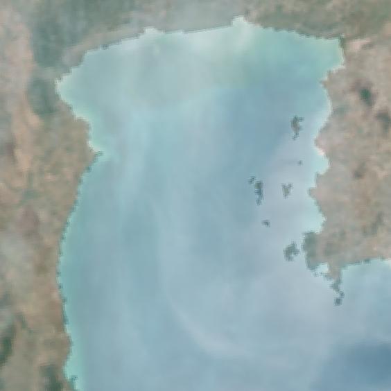 MODIS Aqua 2005/1/4 RGB