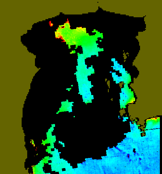 MODIS Aqua 2005/1/7 CHL