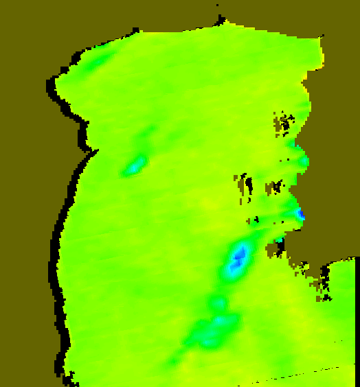 MODIS Aqua 2005/1/8 SST