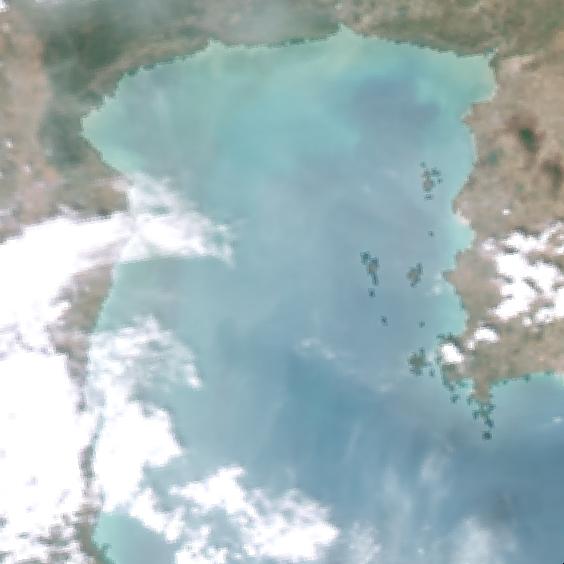 MODIS Aqua 2005/1/11 RGB