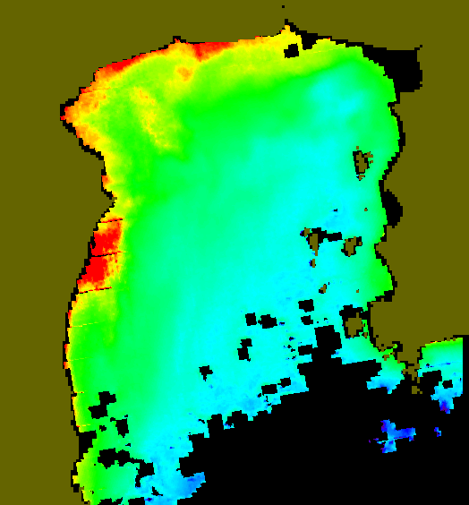 MODIS Aqua 2005/1/13 CHL